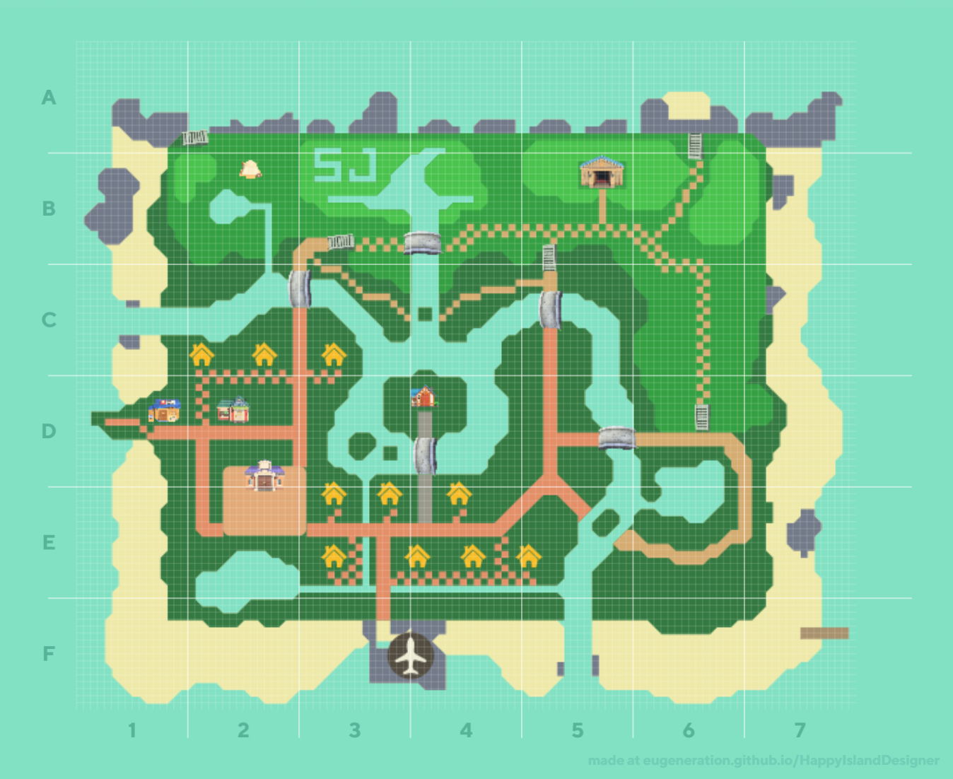 Animal Crossing Maps — Keith