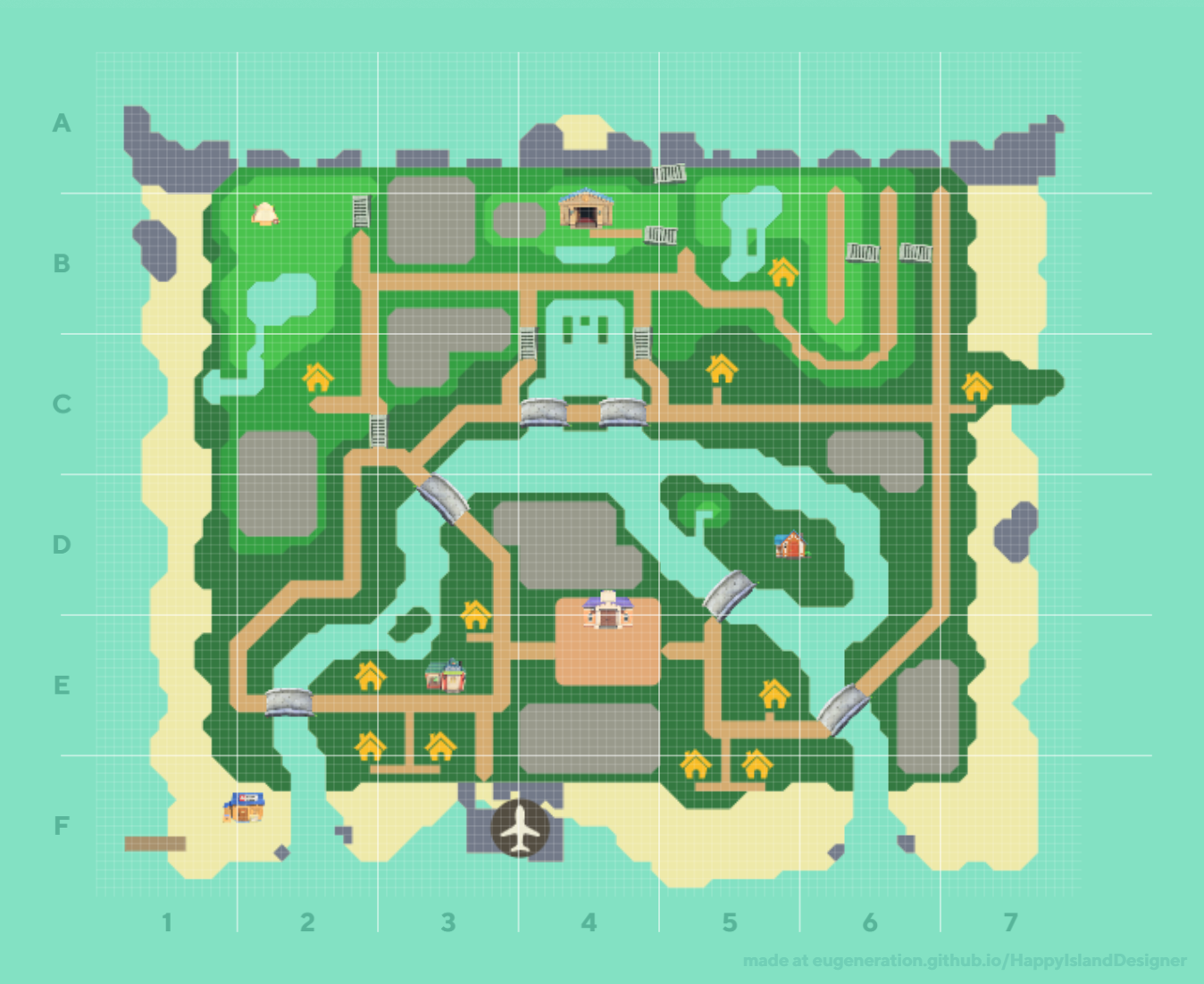 Animal Crossing Maps — Keith