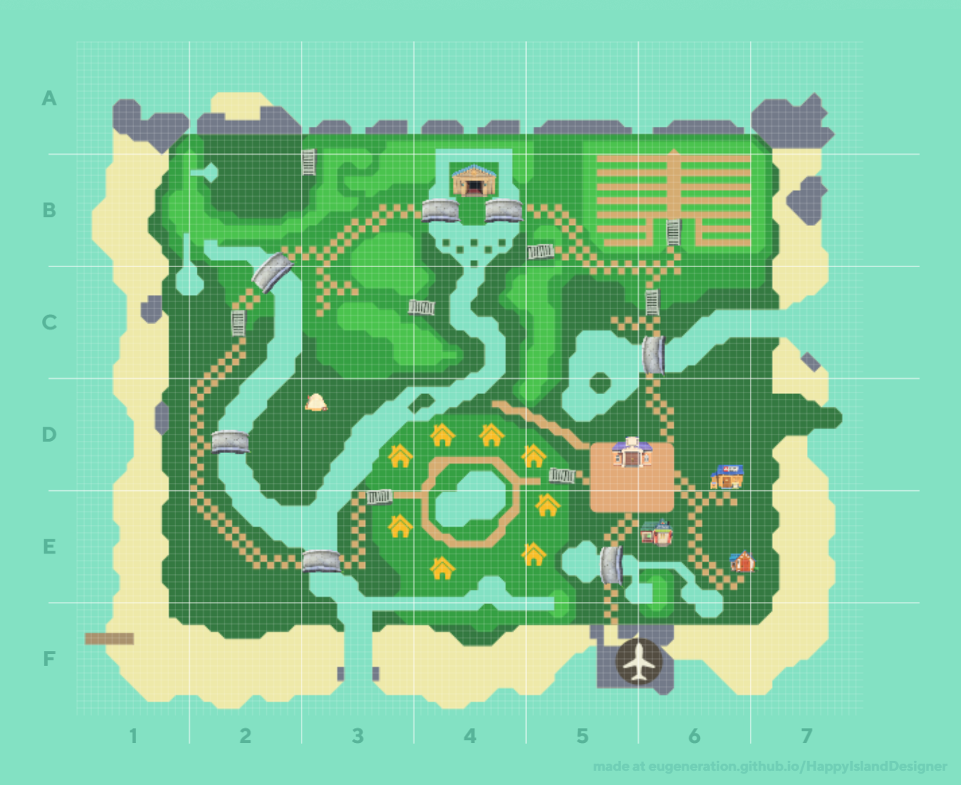 Animal Crossing Maps — Keith