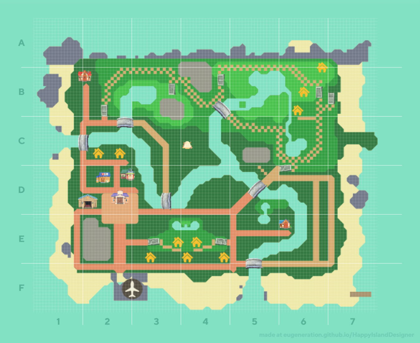 Animal Crossing Maps — Keith