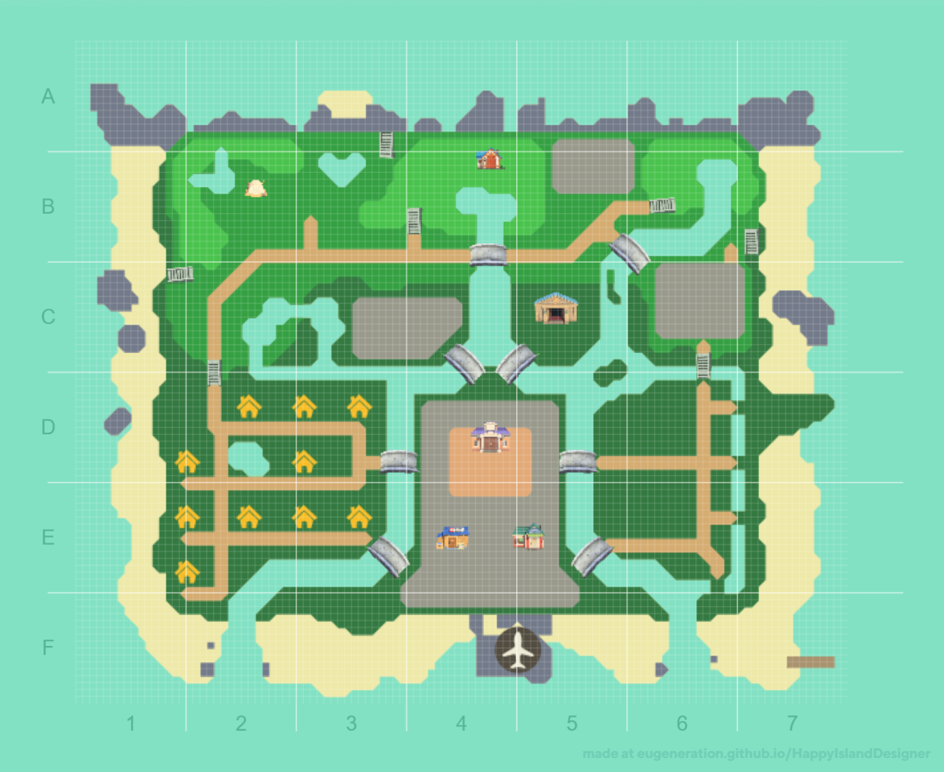 Animal Crossing Maps — Keith