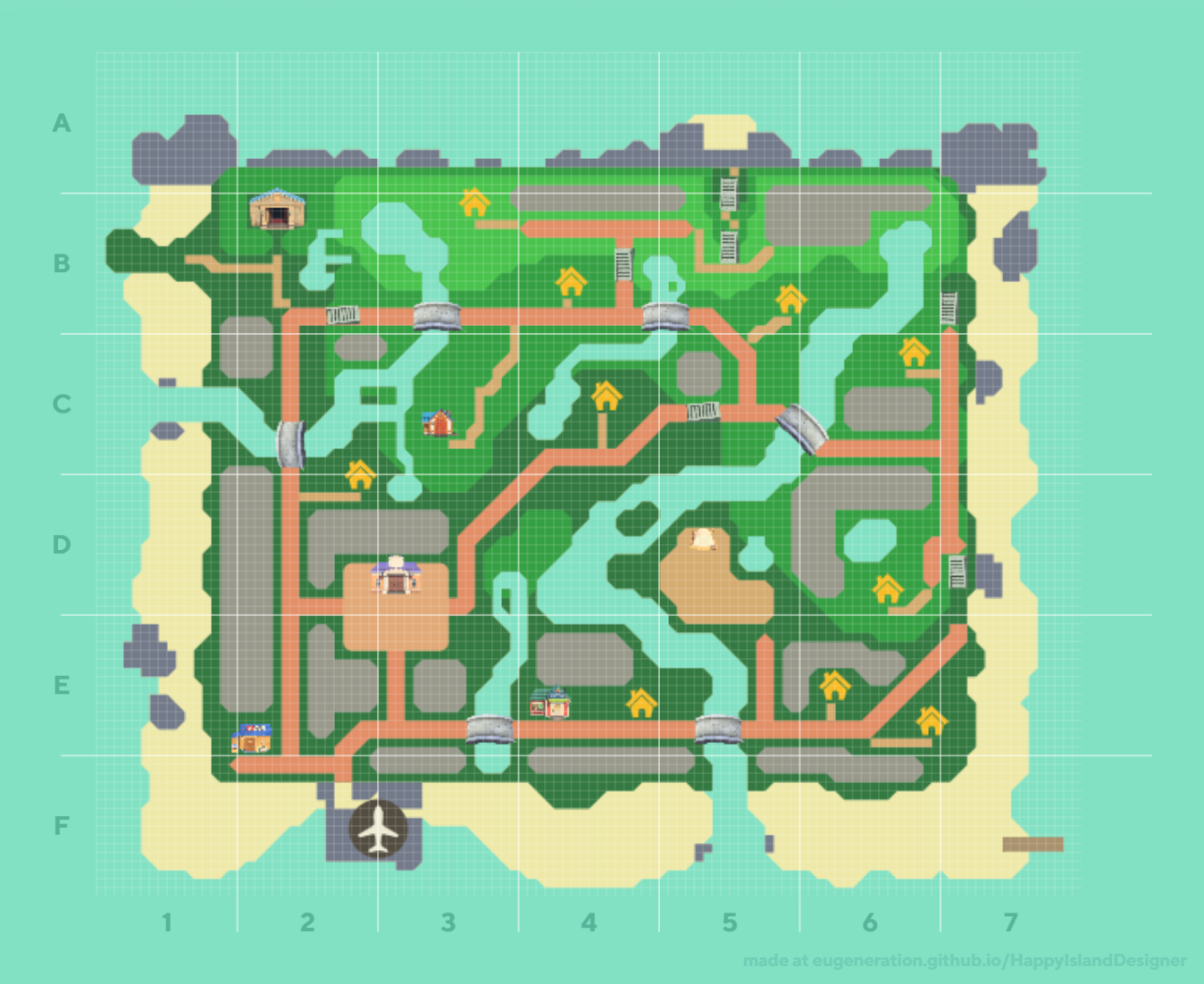 Animal Crossing Maps — Keith