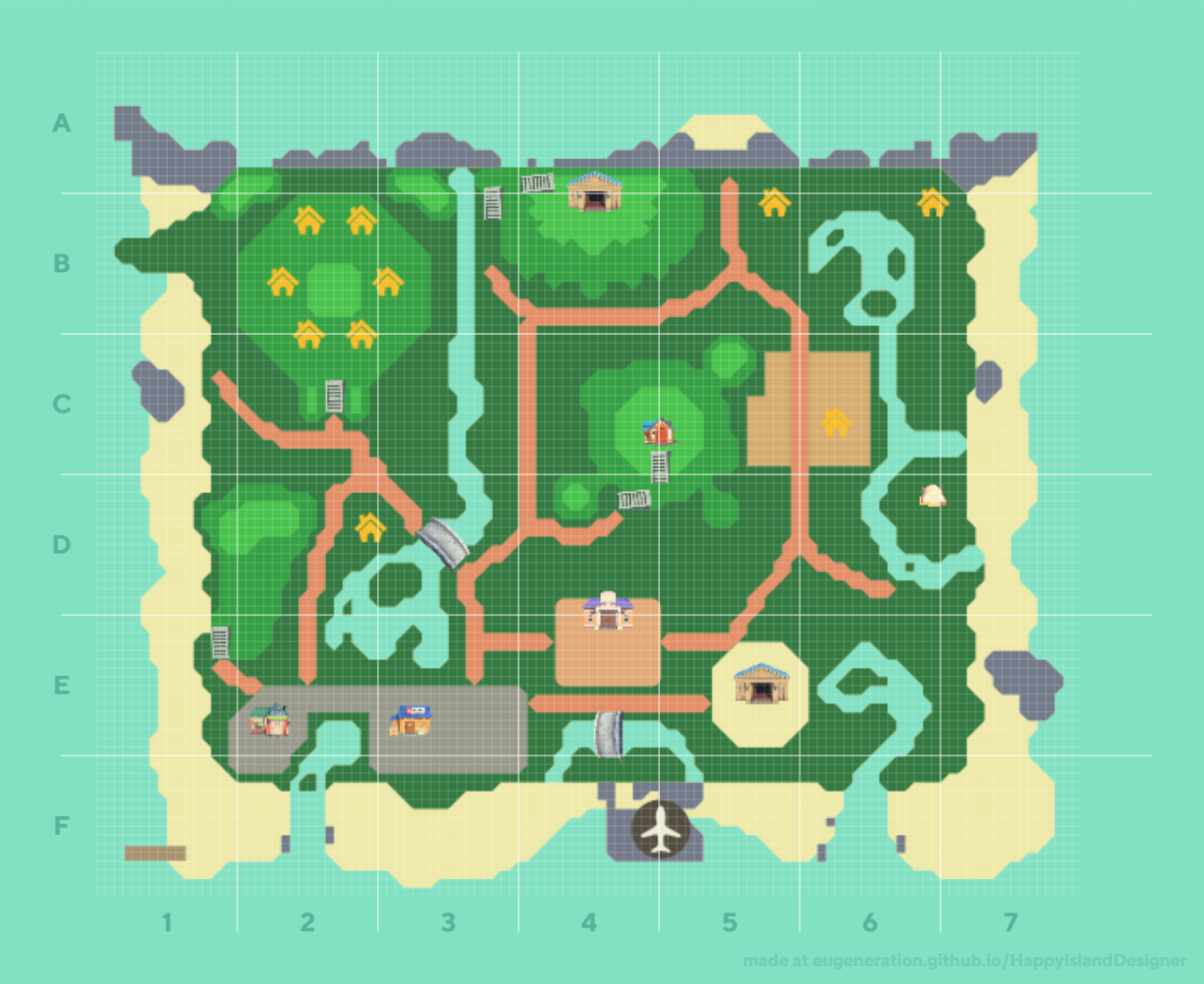 Animal Crossing Maps — Keith