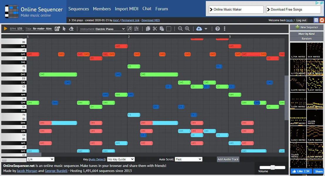 Wishlist | Online Sequencer