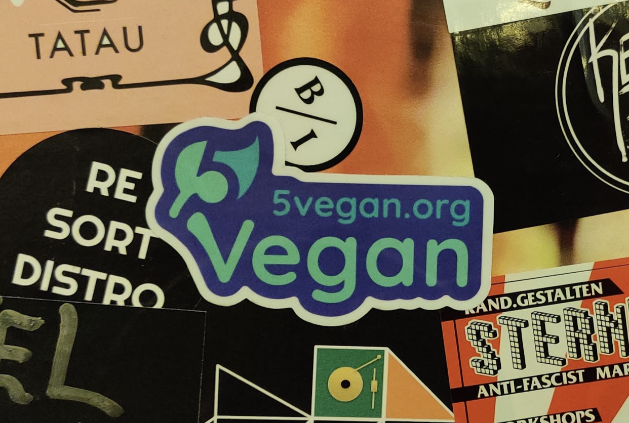 5 Vegan Stickers