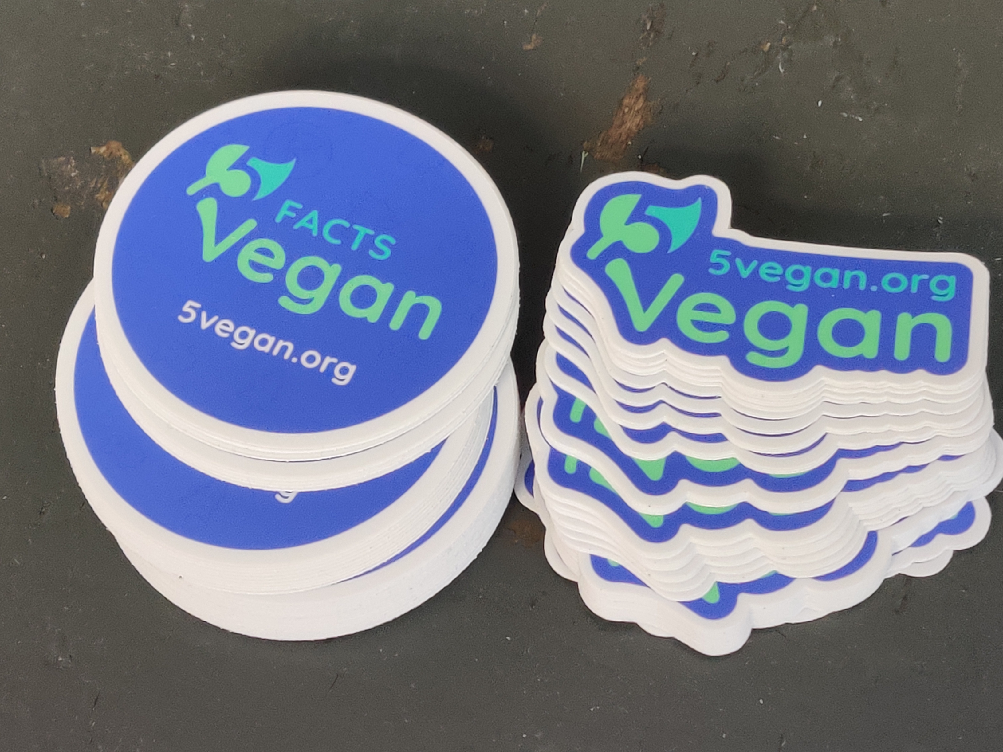 5 Vegan Stickers