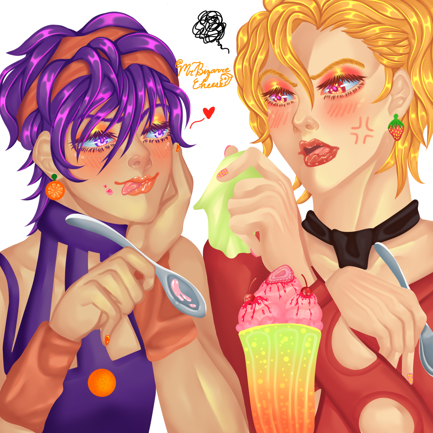 JoJo fanarts — Mr Bizarre Cheese