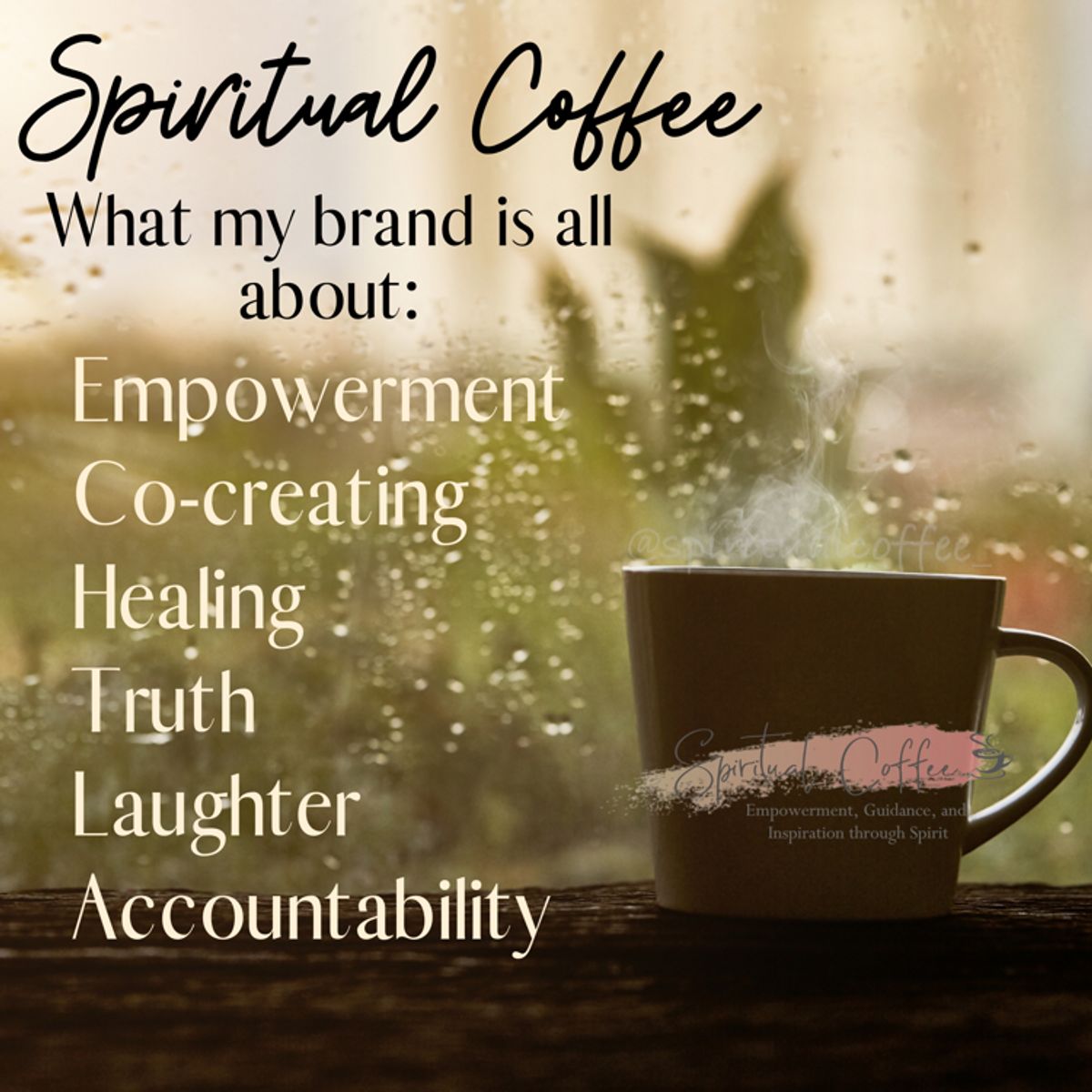 Spiritual Coffee Values — Spiritual Coffee