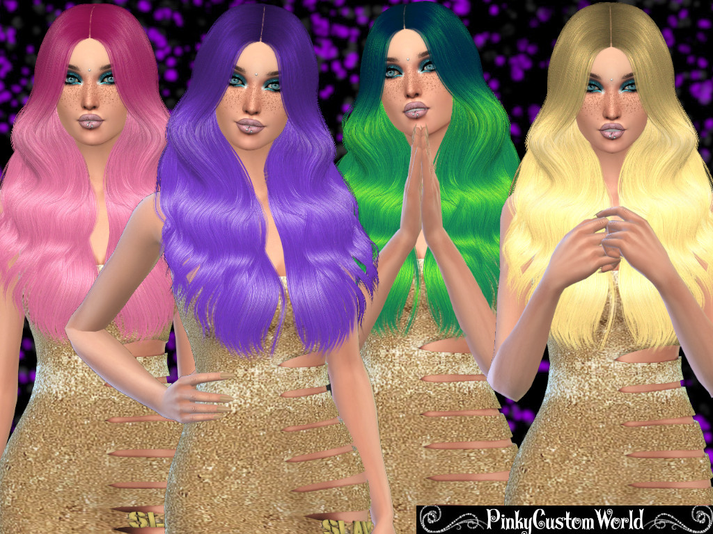 Bonus Recolor Of Leahlilliths Mari Hair — Pinkycustomworld