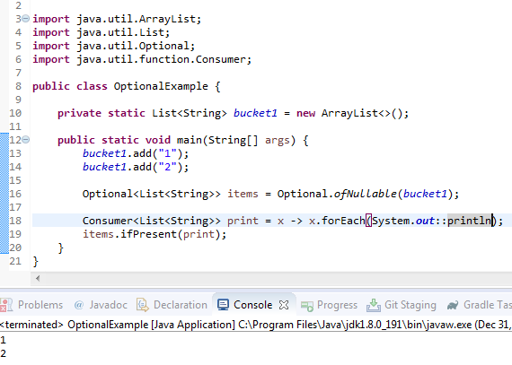Java 8 Optional — lattelover