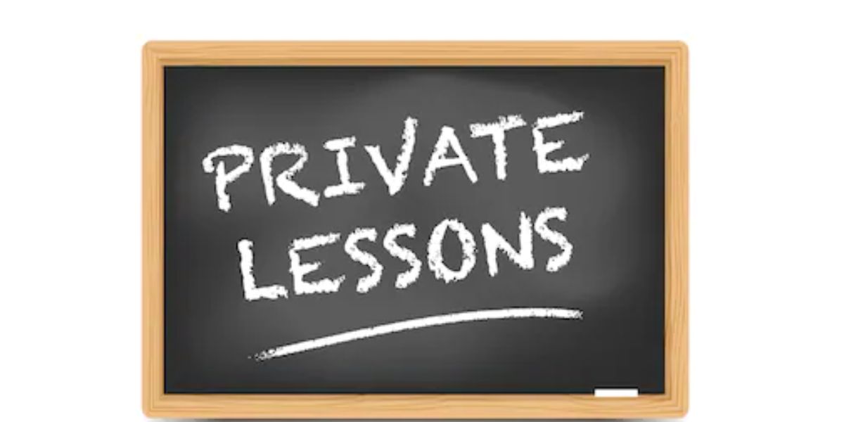 Private Lesson Sign Private Lesson - Buymeacoffee