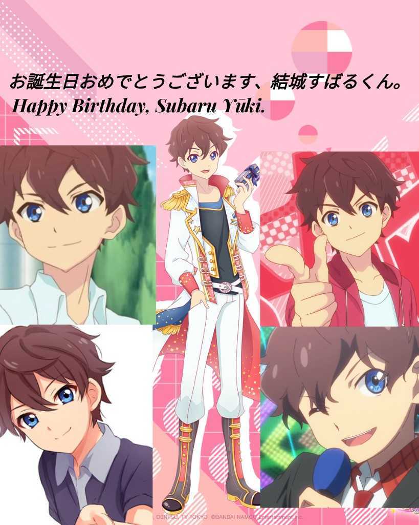 Happy Birthday Subaru Yuki Gerardkhacha