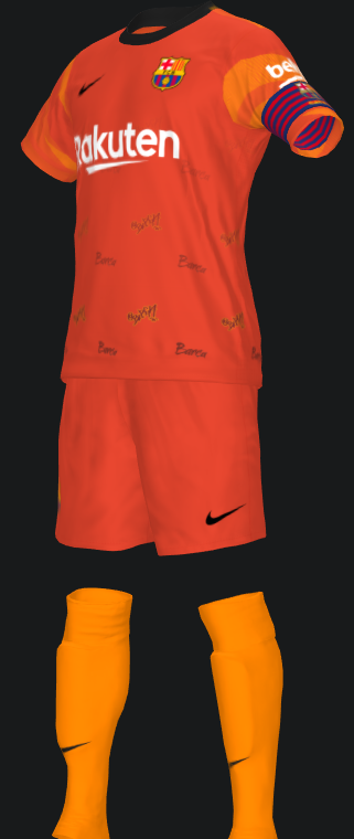 barcelona 2021 kit away