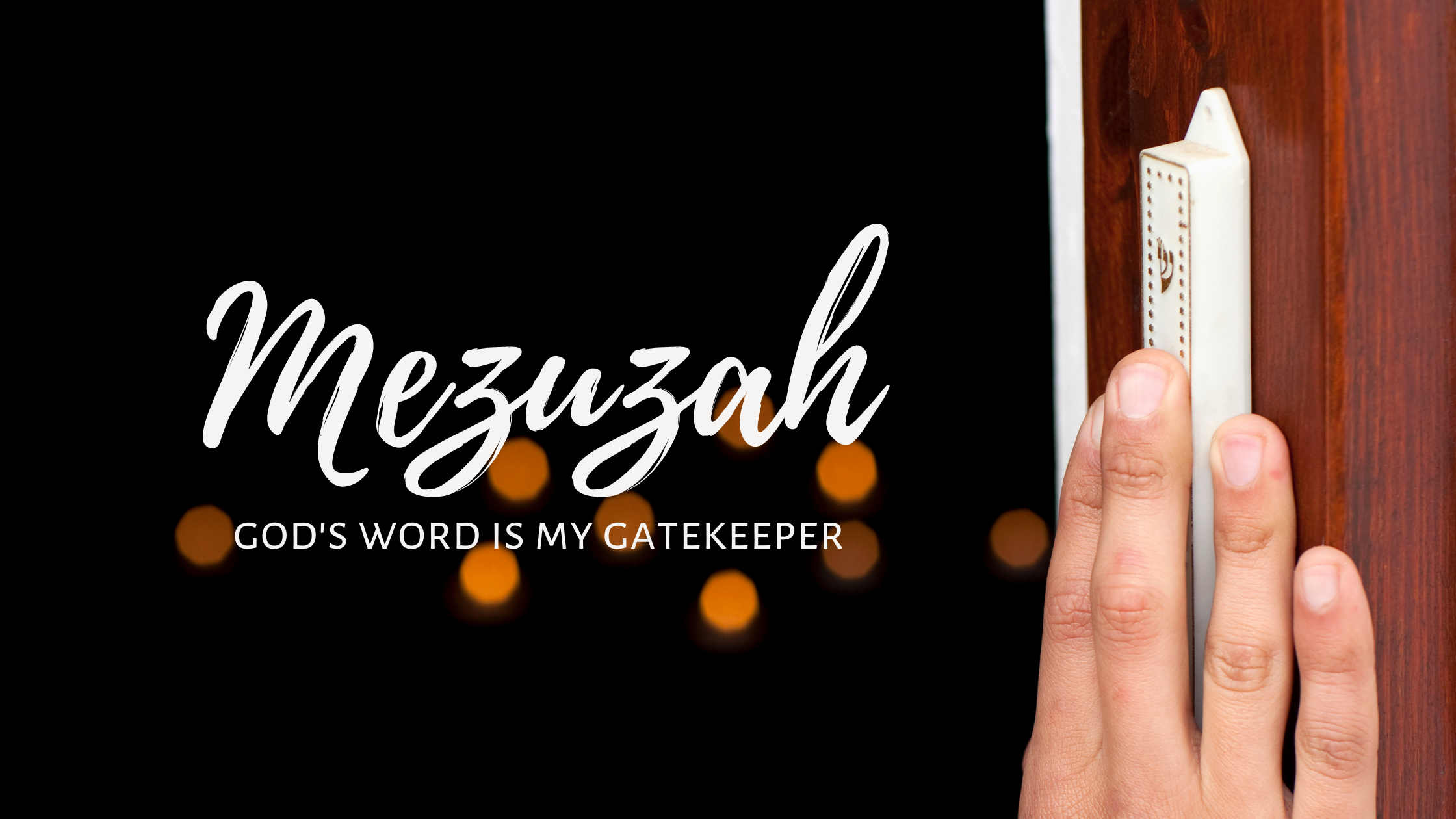 Mezuzah The Word of Yahweh is Our Gatekeeper — My Scripture Mug
