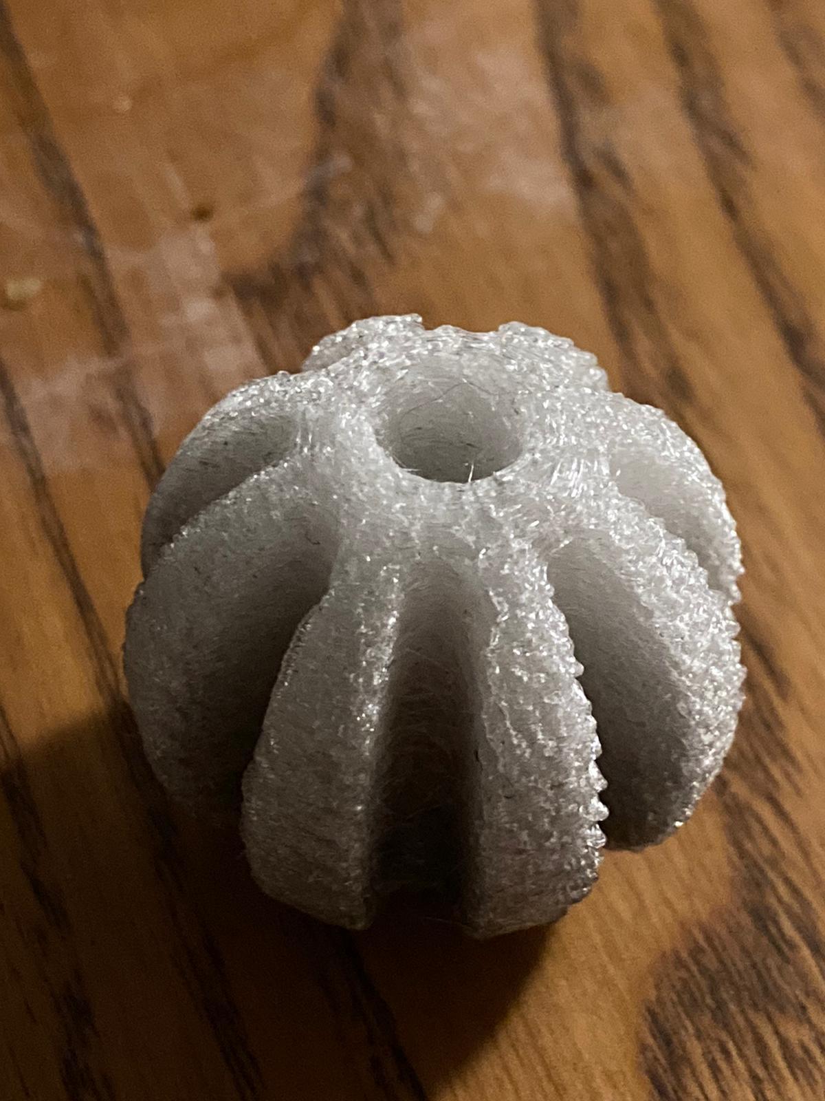Project 1 3D Printed Bottle Shaker Ball — 3delephant