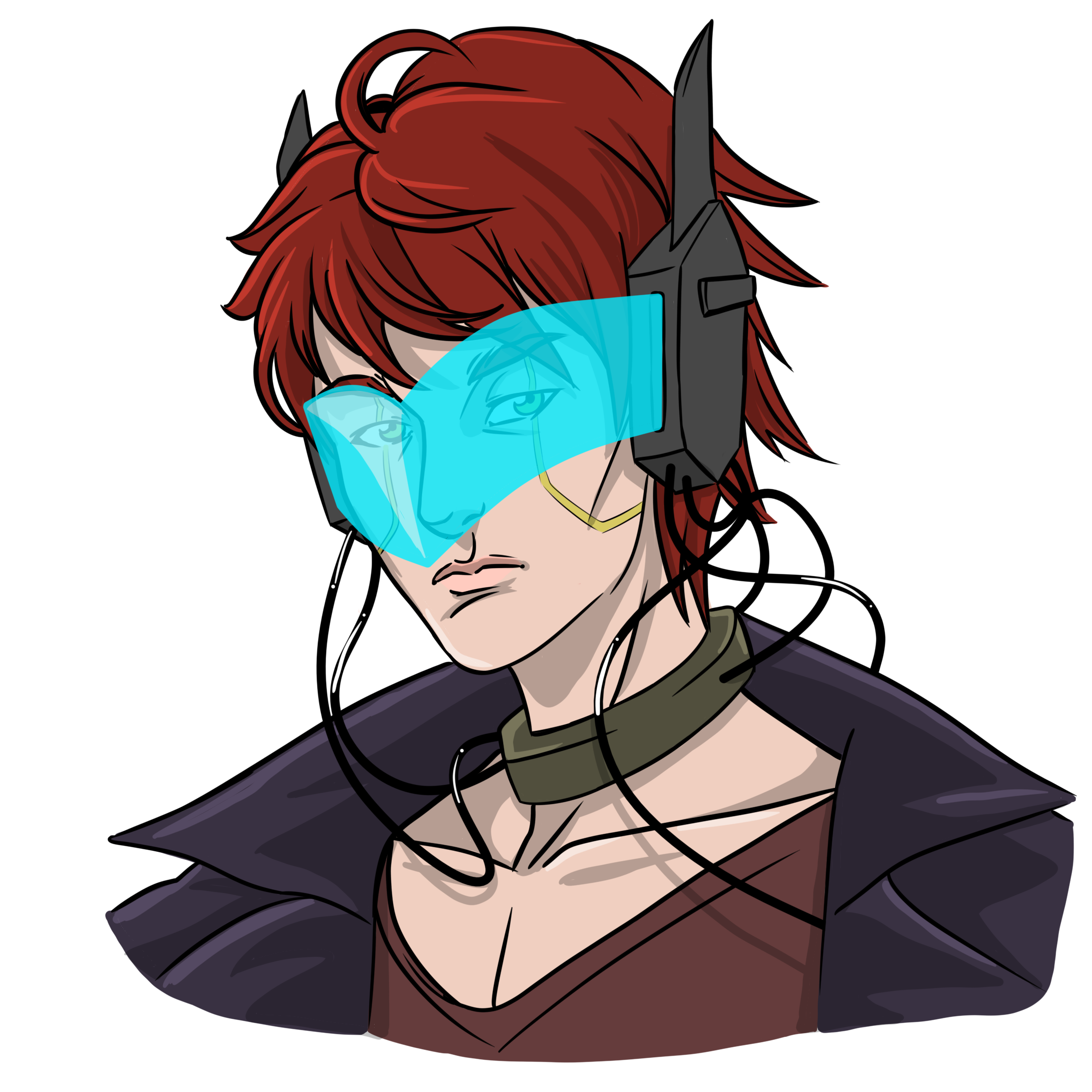 Random Character Art For My Cyberpunk Red Campaign — Comedic Neutral Art Ph 7863