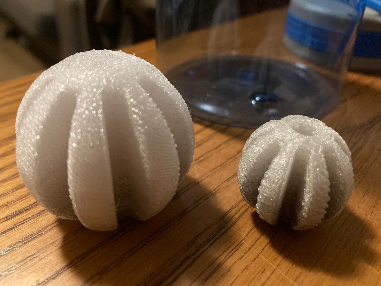 Project 1 3D Printed Bottle Shaker Ball — 3delephant