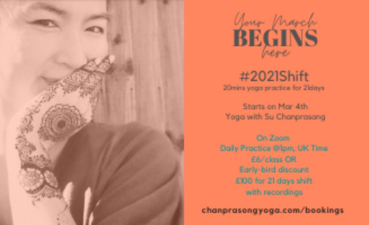 #2021Shift Yoga Challenge - Single class