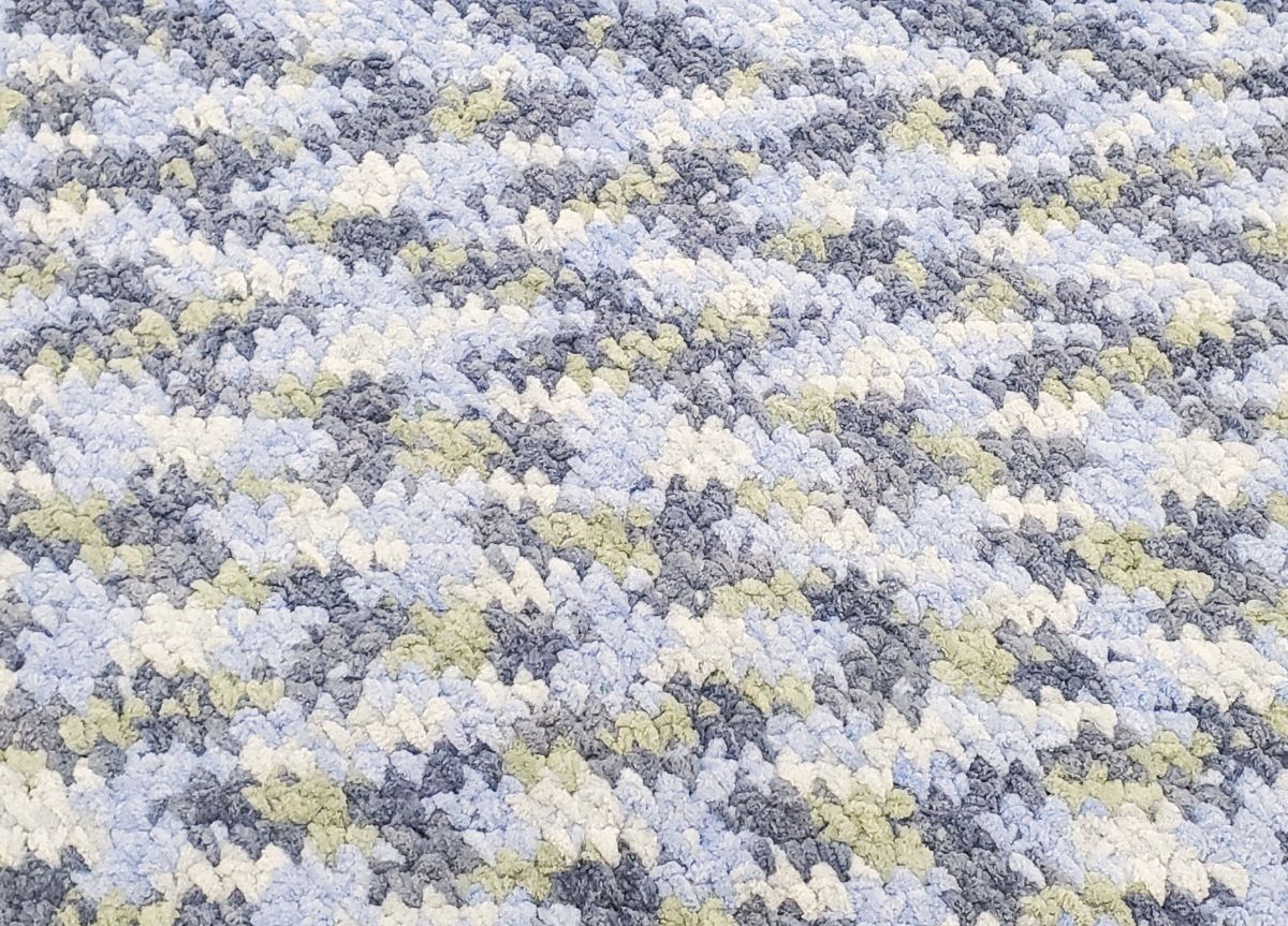 Lovely Blues Crib Size 