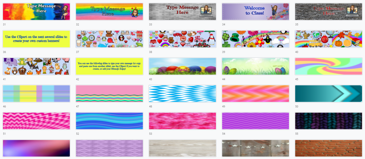 New 'Extra' Preview 125+ Google Classroom Banners — gail.f Buymeacoffee