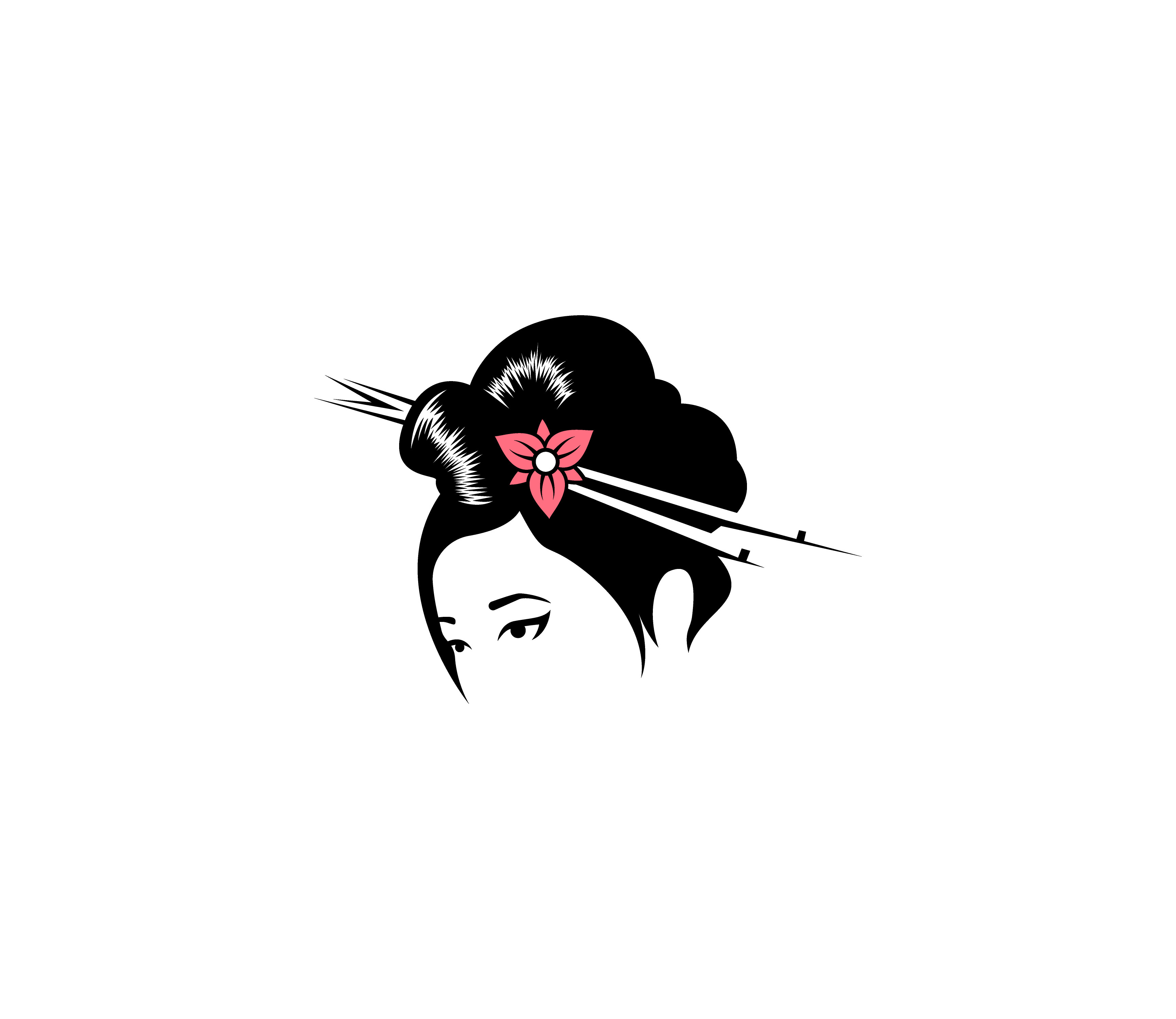 Geisha Logo Art — mrbranding