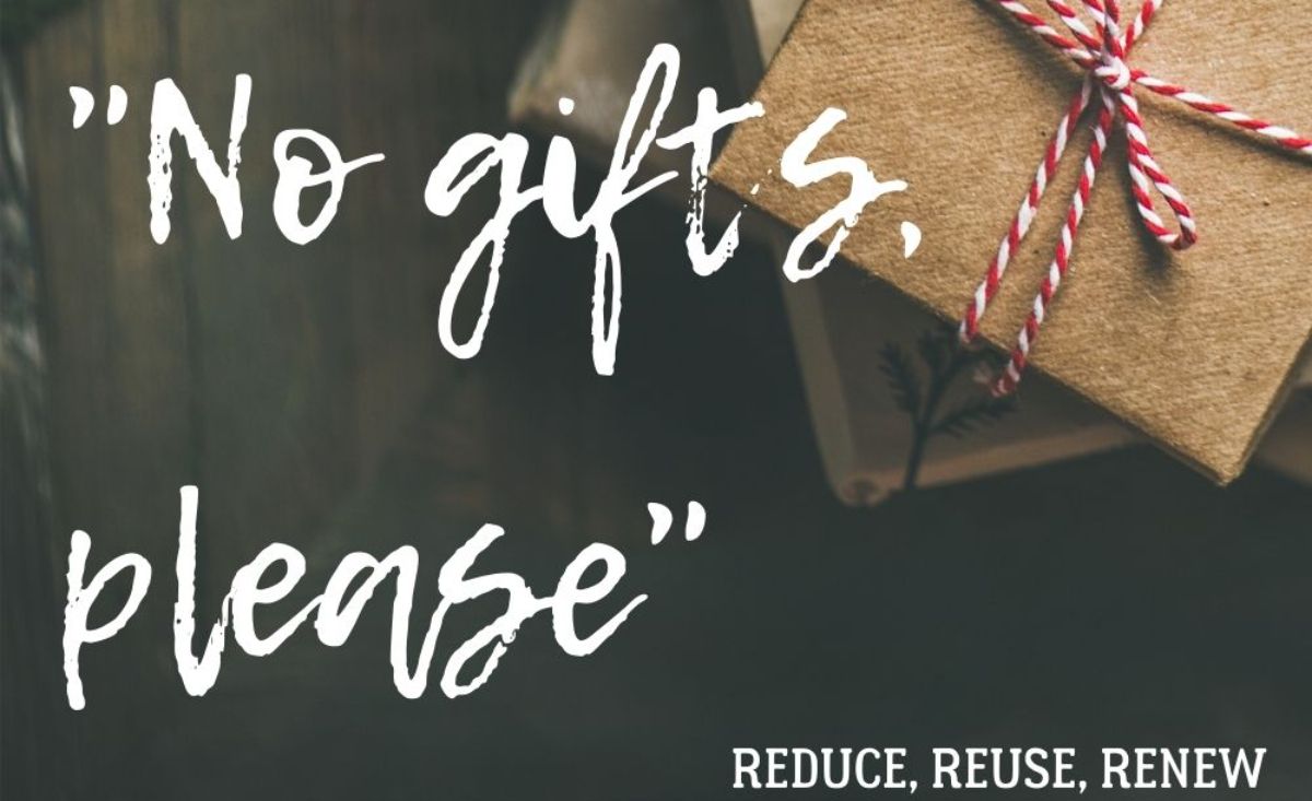 10 ways to graciously tell someone 'no gifts, please' ebook