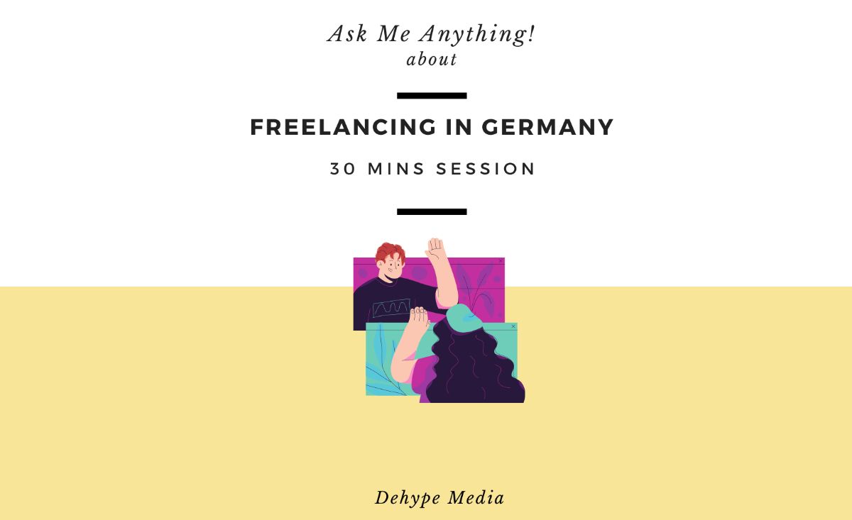 30 mins coaching session- freelancing in Germany