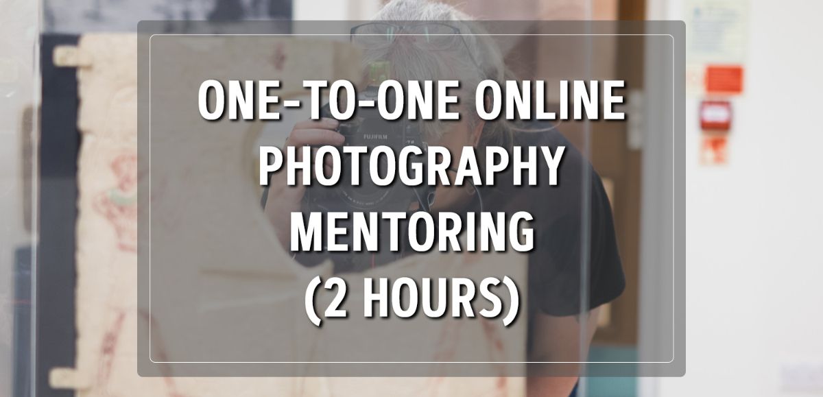 Online photography mentoring (2 hours)