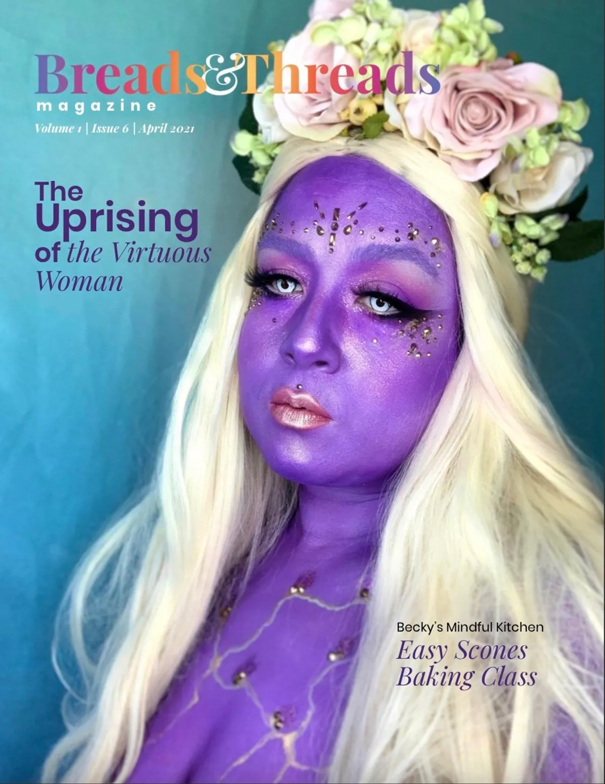 The latest issue of Breads & Threads the Mag. Read all about our cover model and artist. D