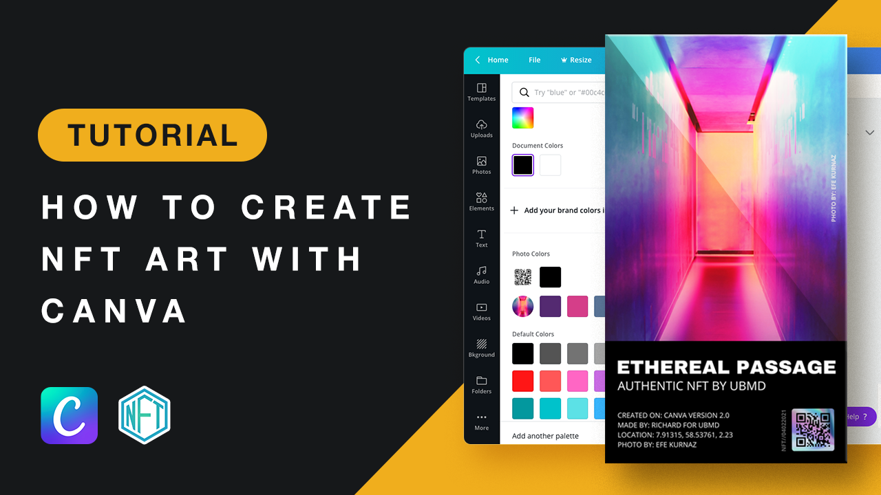 How to Create NFT Art With Canva — UBMD