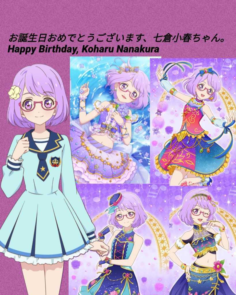 Happy Birthday Koharu Nanakura Gerardkhacha