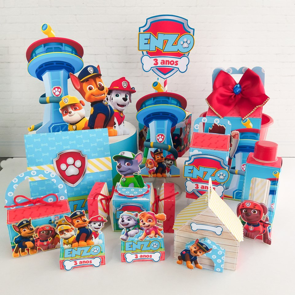 PAW PATROL PARTY KIT — Ginoalvaleon