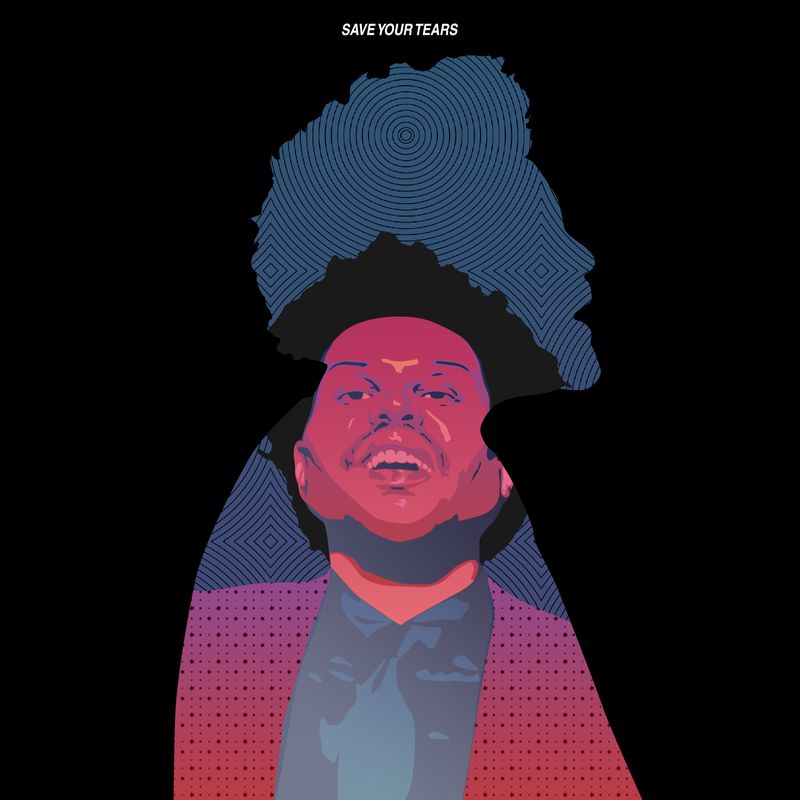 The Weeknd - Save your Tears Illustration