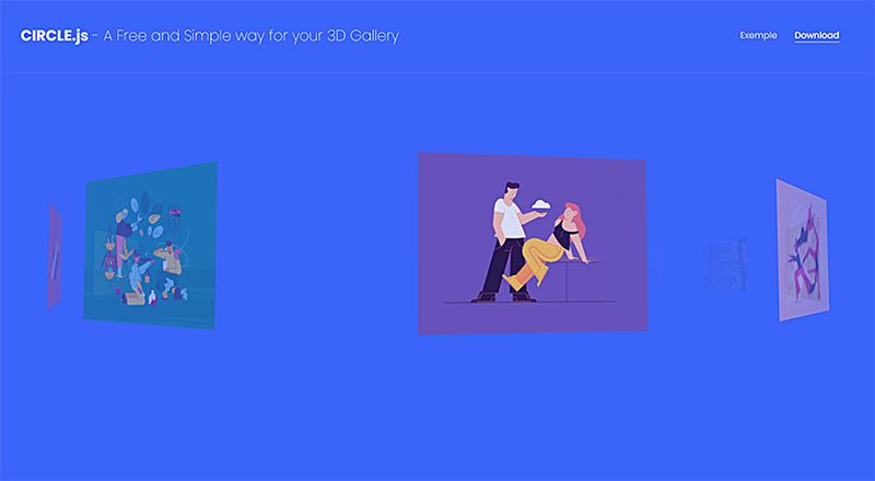 Circle.js is online