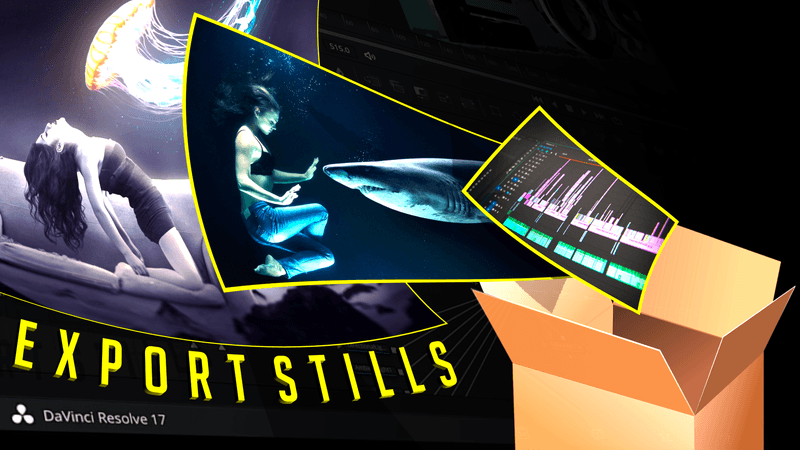 3 Ways to EXPORT a STILL as IMAGE out of DaVinci Resolve