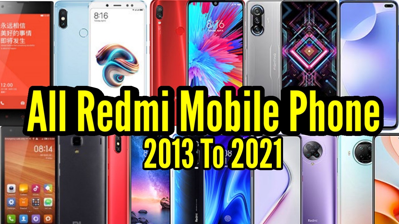 Evolution of Redmi phones available on my channel — Jaybest Tech Tv