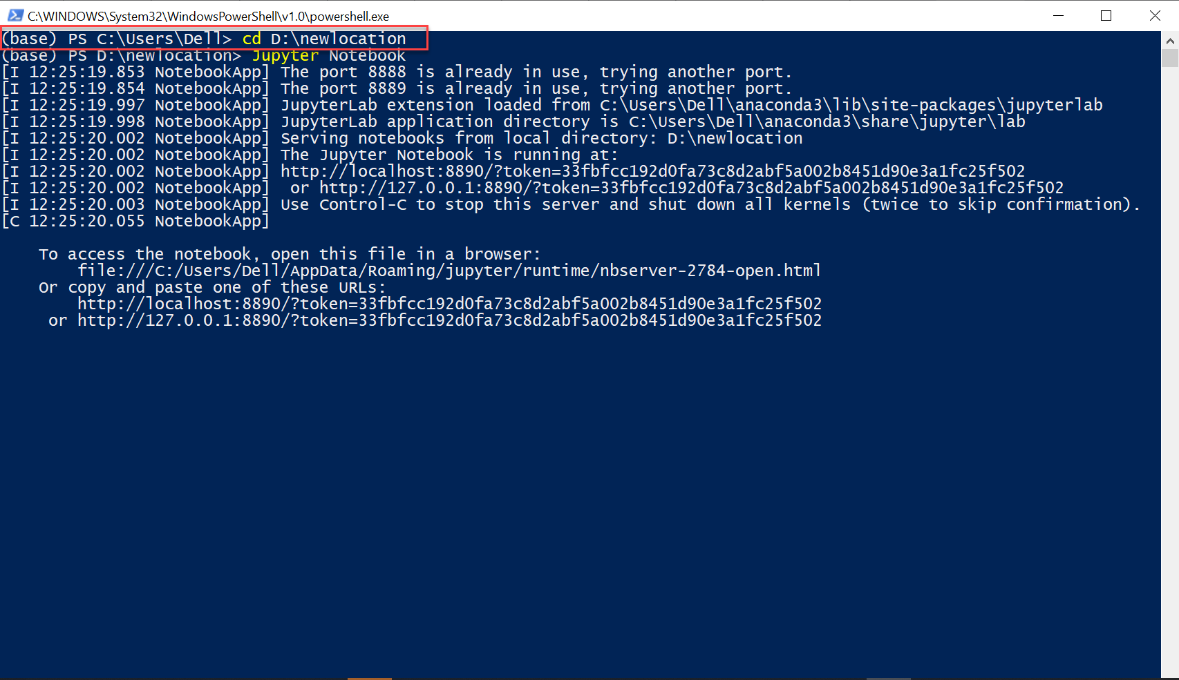 change directory in anaconda prompt change directory in anaconda prompt