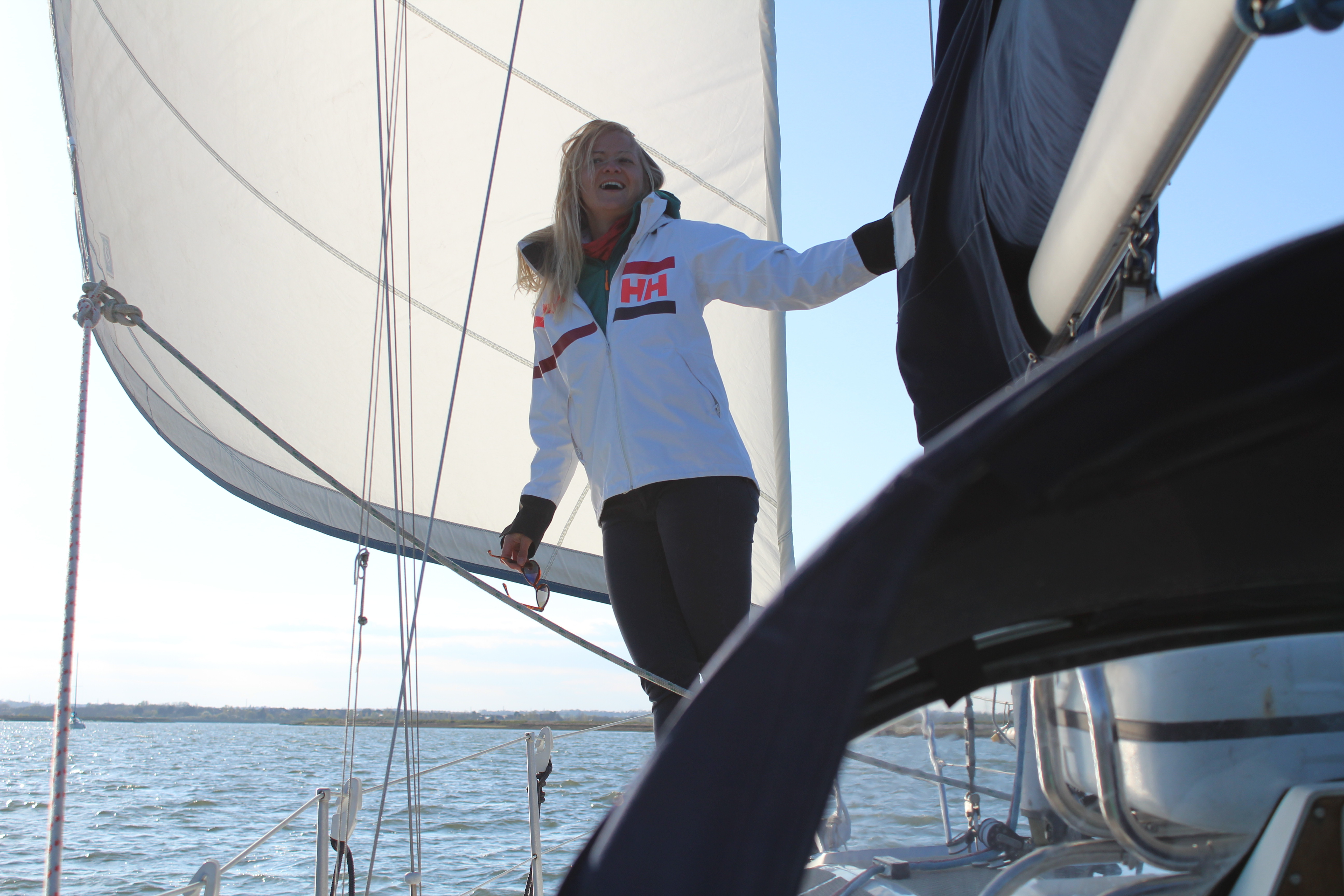 Sailing River Crouch — Jasper Sailing Adventures