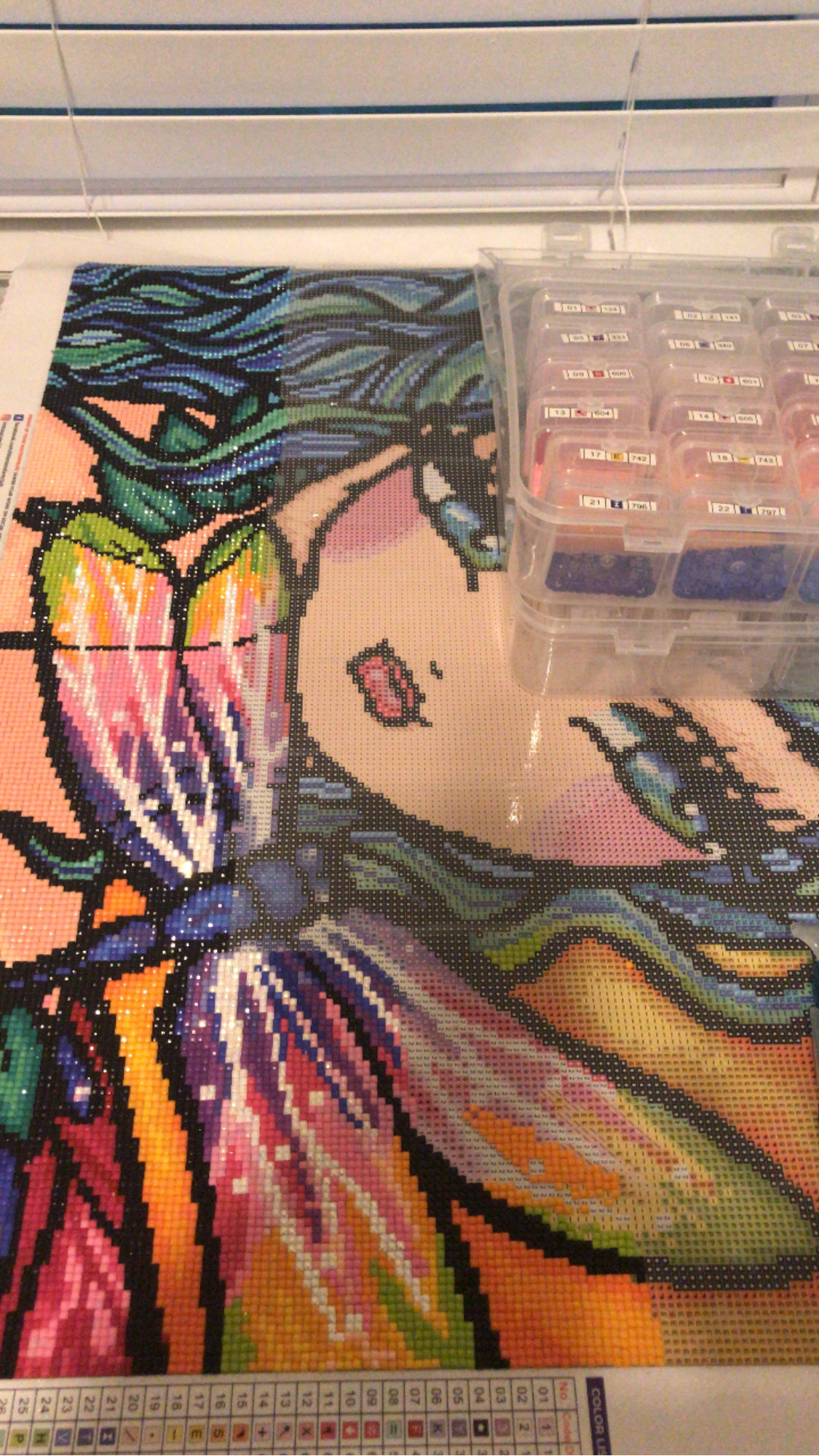 Diamond art club paintings — Ally