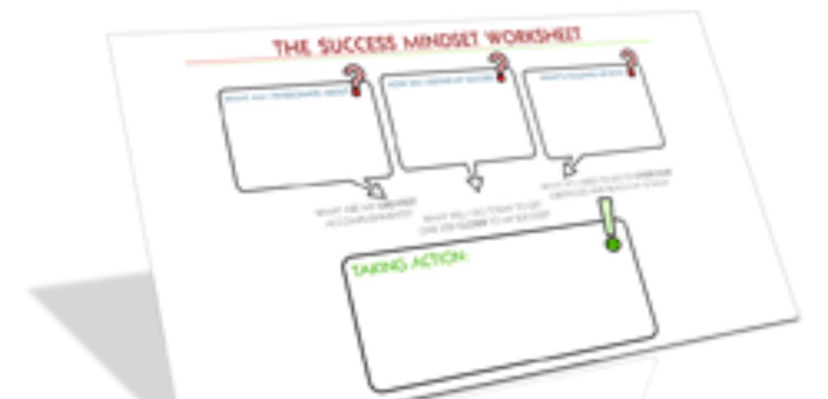 Success Mindset Worksheet