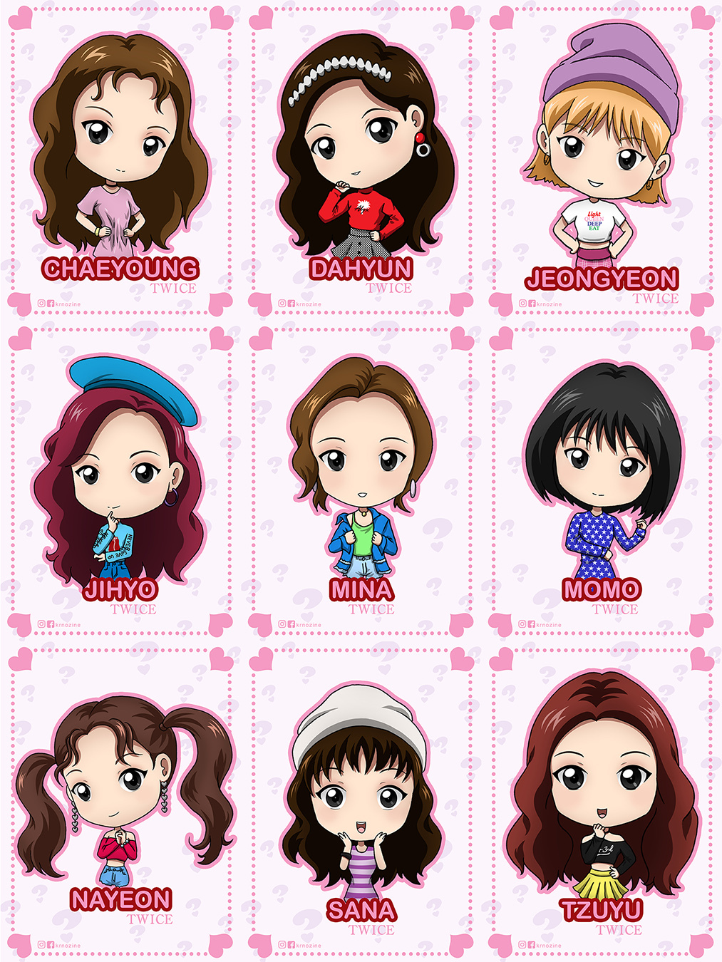 Kpop Chibi Artworks — krnozine