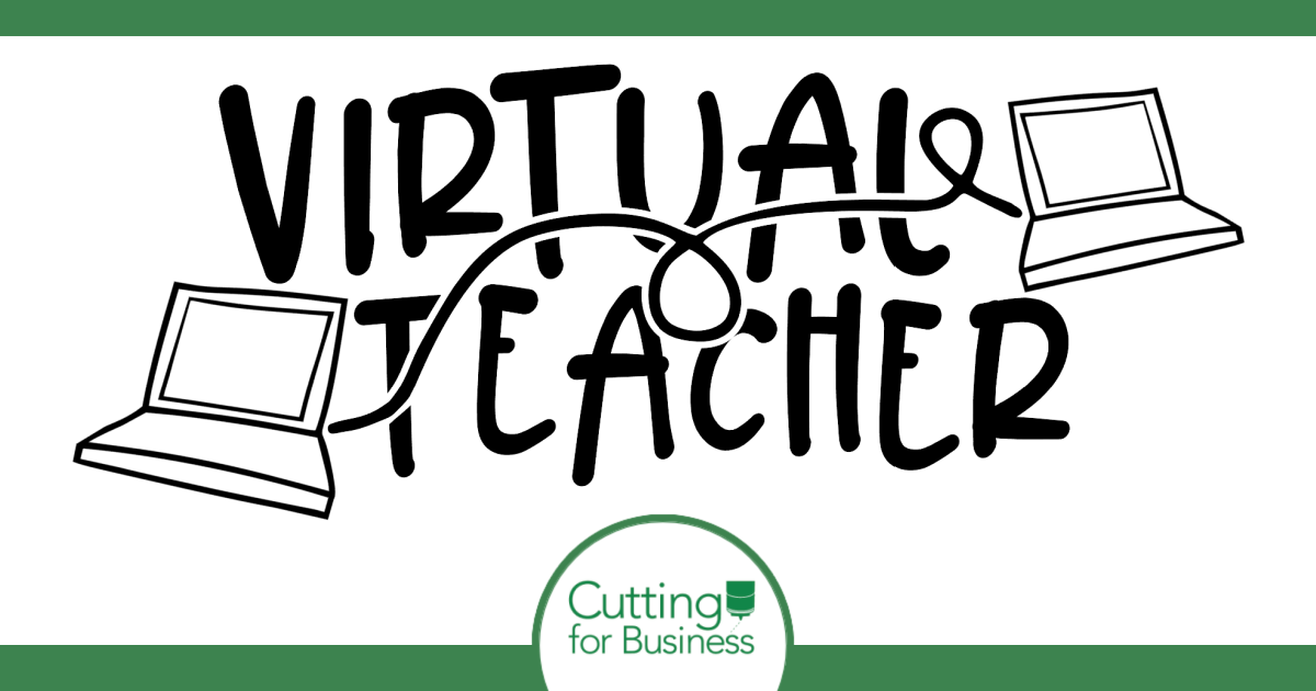 Download Free Virtual Teacher SVG Cut File — Christine Schinagl