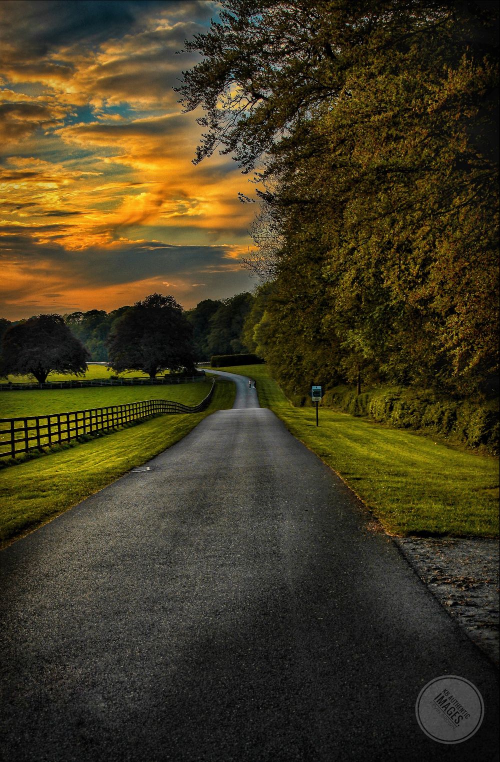 Sunset in Mount Juliet Thomastown Kilkenny Ireland. — kbauthenticimages