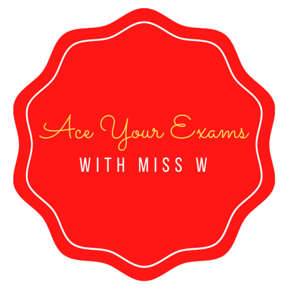 Miss W at Ace Your Exams is Educational Content - Free Online Tuition 