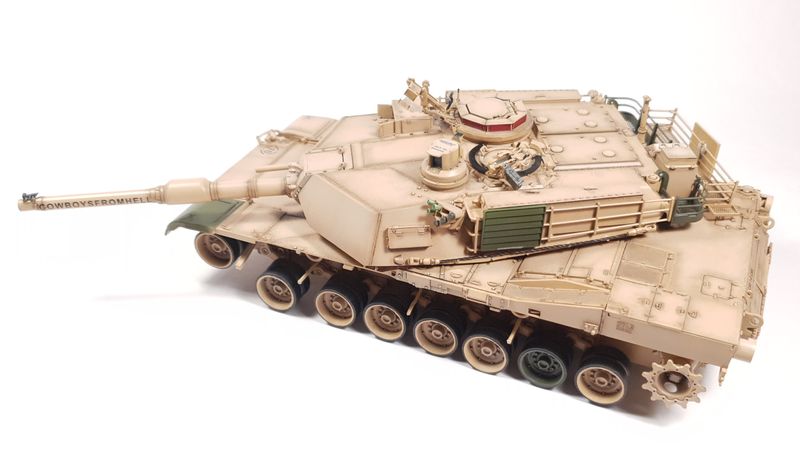 Dragon 1/35 M1A2 SEP 1st Btl., 8th Cavalry Rgt., 2nd BCT "BLACK JACK", washes 