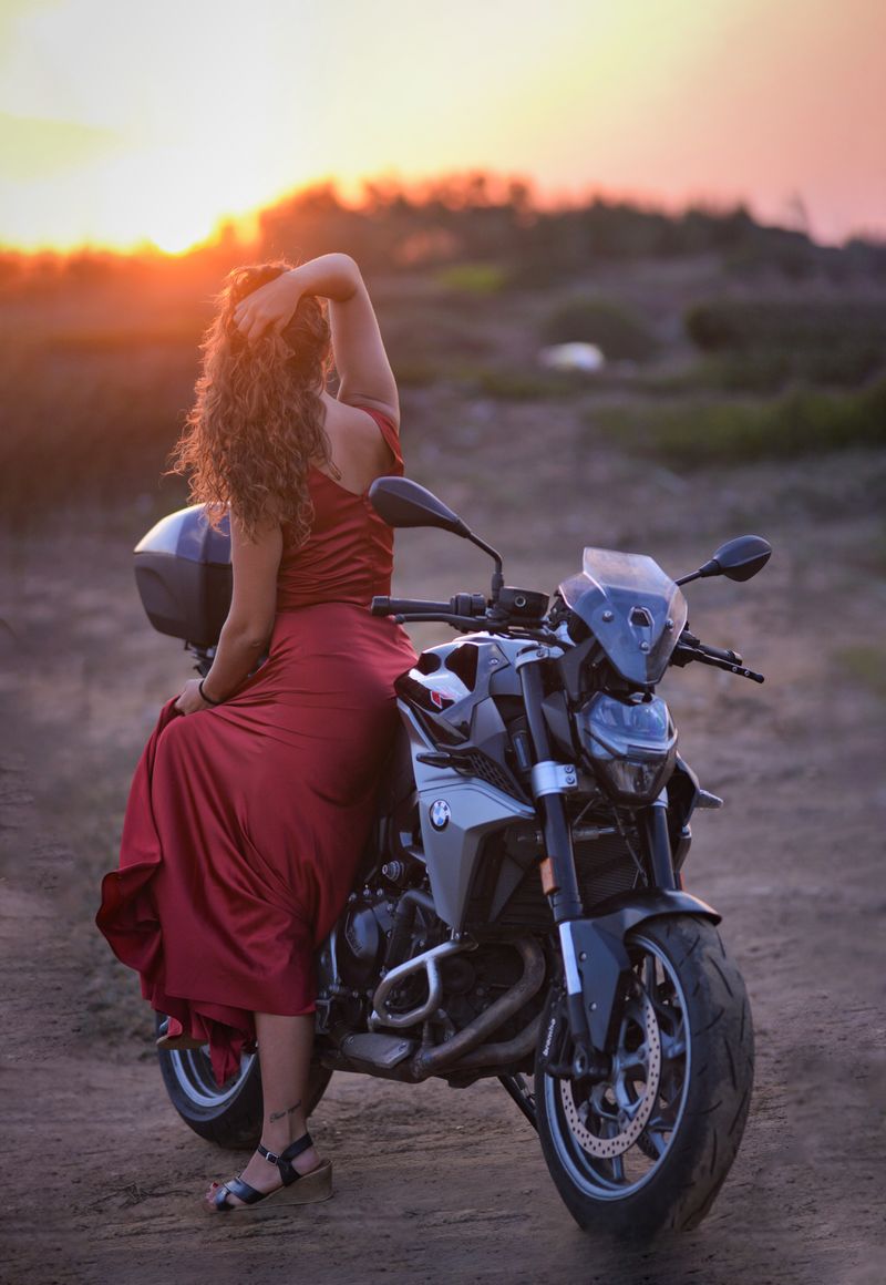 Red dress photoshoot Brindisi