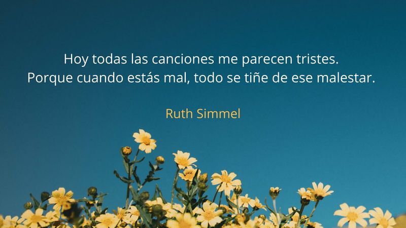 Percepción según el estado anímico. 