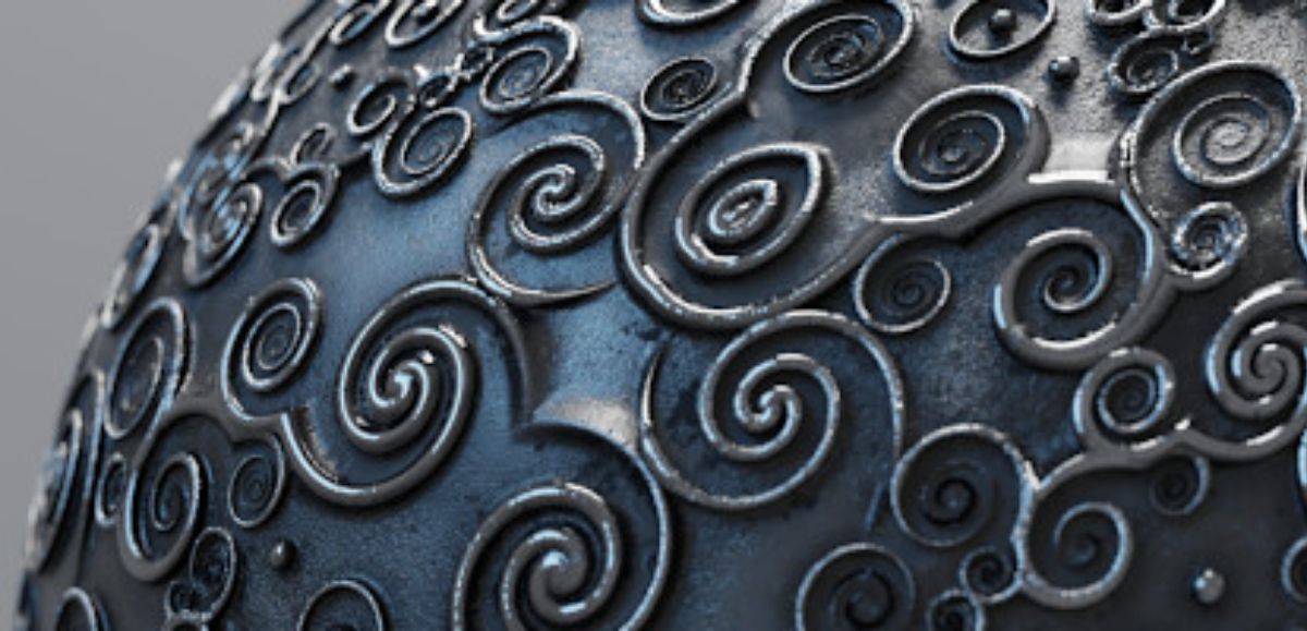 Old silver ornament material - low res - free