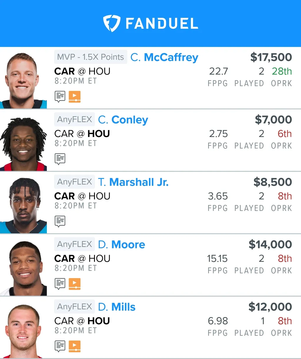 anyflex fanduel