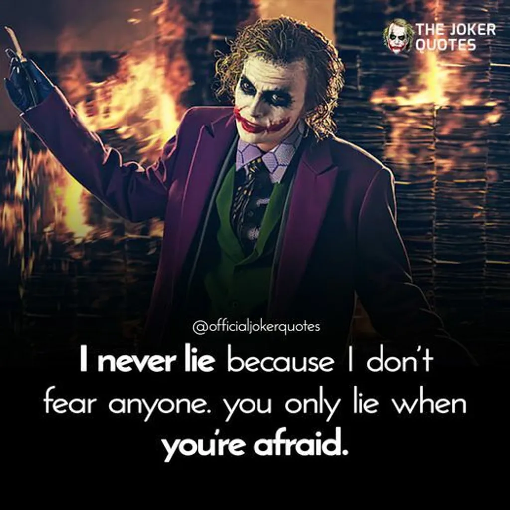 The Joker Quotes The Joker Quotes